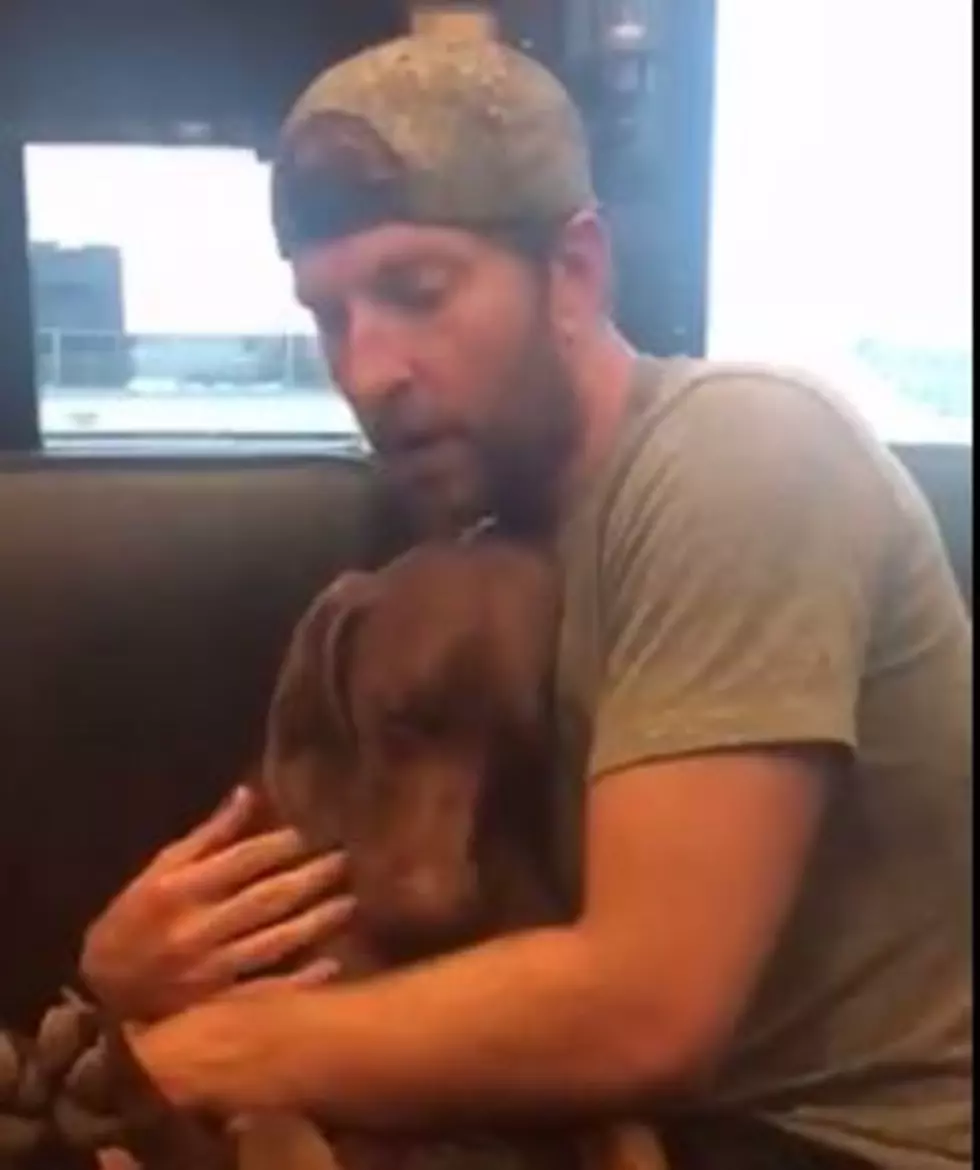Watch this Country Superstar Sing to His puppy!