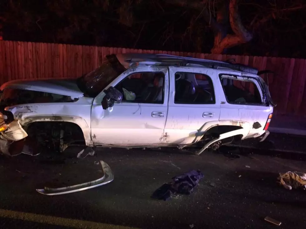 Teen Launches, Then Rolls SUV in Kennewick Roundabout